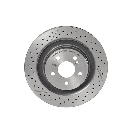 Brembo Brake Rotor / Uv Coated / Hc, 09.9257.41 09.9257.41
